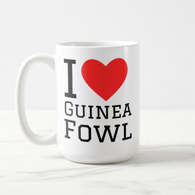 Mug J'adore la pintade (Gauche)