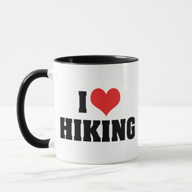 Mug J'adore la randonnée (Gauche)