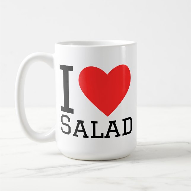 Mug J'adore la salade (Gauche)
