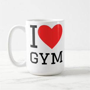 Mug J'adore la salle de sport