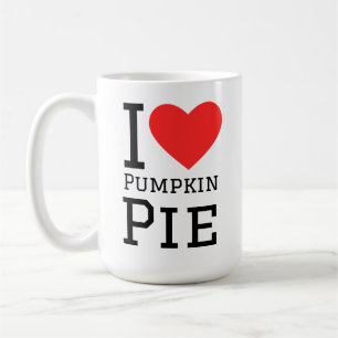 Mug J'adore la tarte à la citrouille