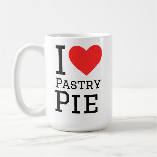 Mug J'adore la tarte pâtissière