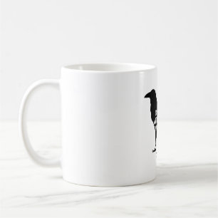 Mug J'adore la tentative de meurtre pun sur corbeau Ha