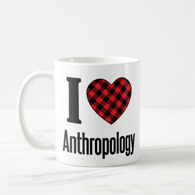 Mug J'adore l'anthropologie (Gauche)