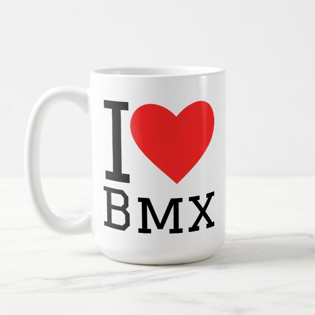 Mug J'adore le bmx (Gauche)
