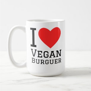 Mug J'adore le burger vegan