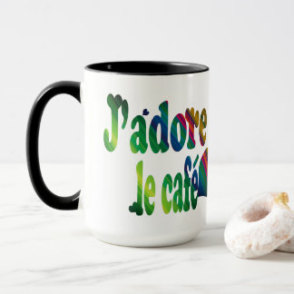Mug J'adore le café
