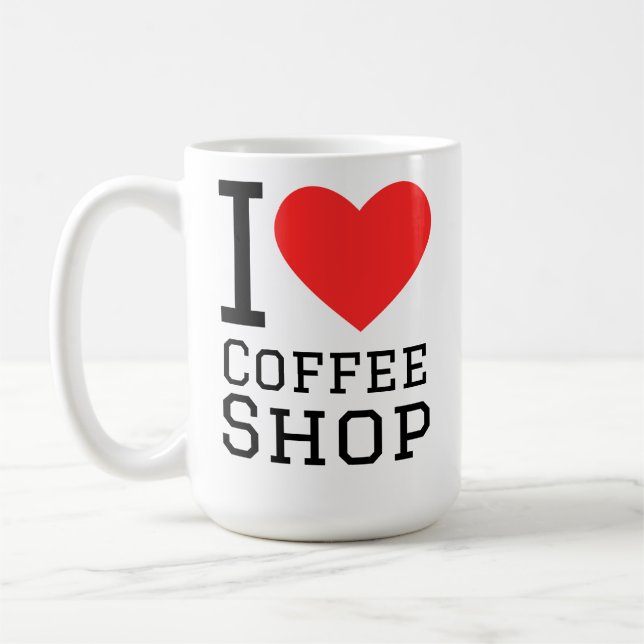 Mug J'adore le café (Gauche)