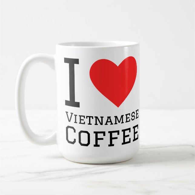 Mug J'adore le café vietnamien (Gauche)