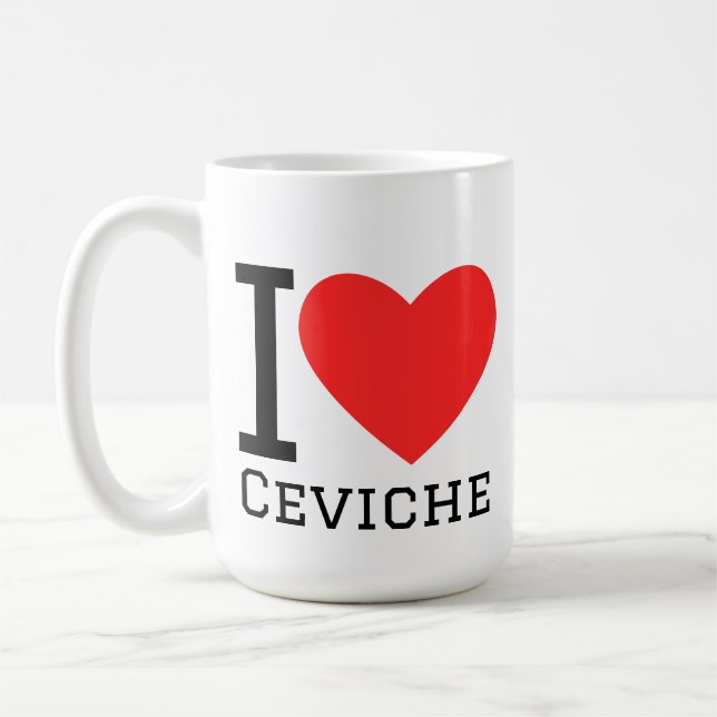 Mug J'adore le ceviche (Gauche)