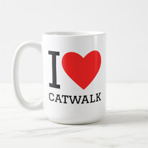 Mug J'adore le défilé de mode
