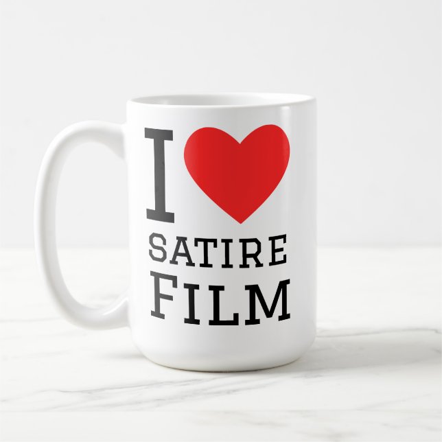 Mug J'adore le film satirique  (Gauche)