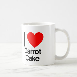 Mug j'adore le gâteau à la carotte