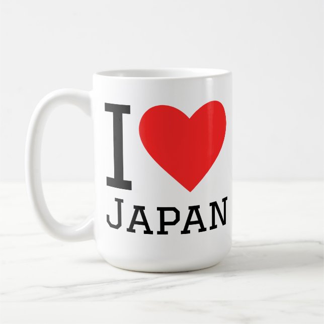 Mug J'adore le Japon  (Gauche)