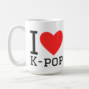Mug J'adore le k-pop