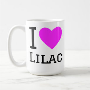 Mug J'adore le lilas