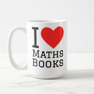 Mug J'adore le livre de maths