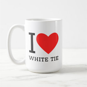 Mug J'adore le noeud blanc