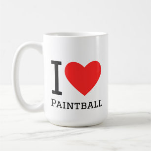 Mug J'adore le paintball