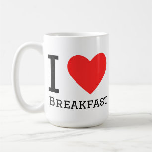 Mug J'adore le petit déjeuner 