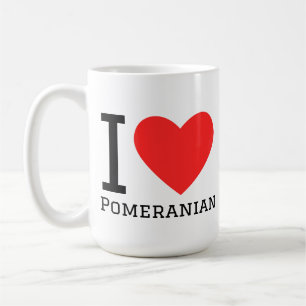 Mug J'adore le Pomeranian