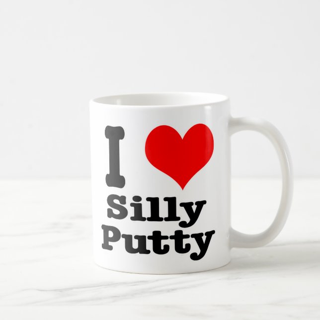 Mug J'ADORE le putty idiot (Droite)