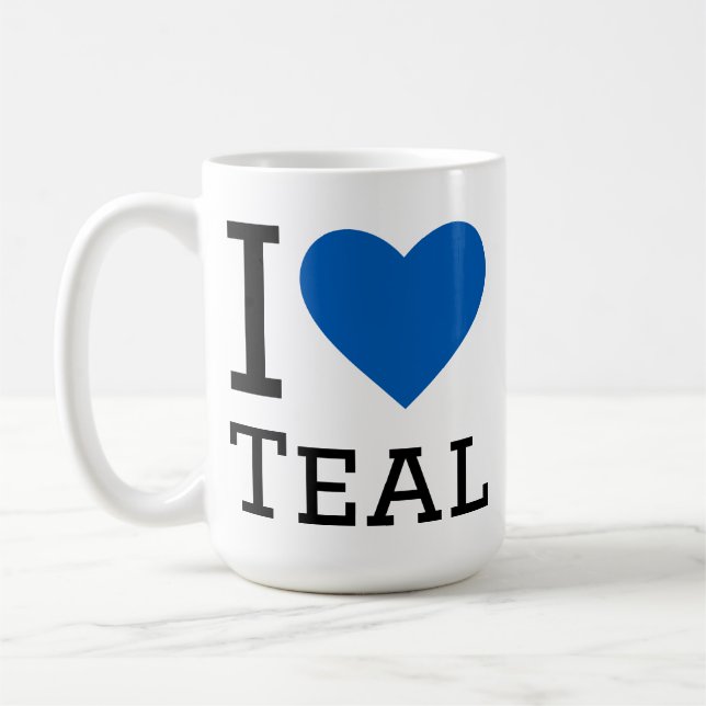 Mug J'adore le sarcelle  (Gauche)