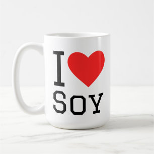 Mug J'adore le soja