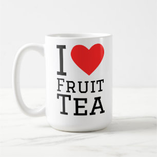 Mug J'adore le thé aux fruits