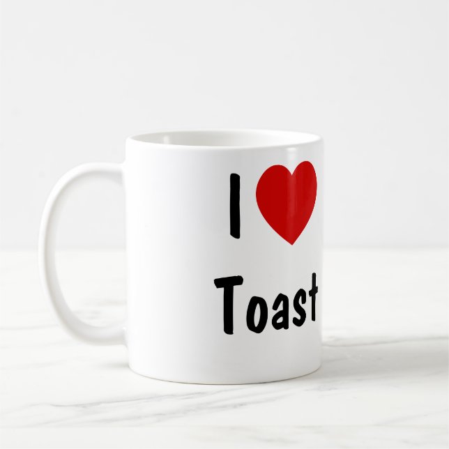 Mug J'adore le toast (Gauche)