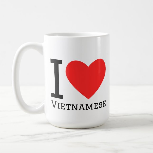 Mug J'adore le vietnamien (Gauche)