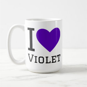 Mug J'adore le violet