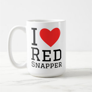 Mug J'adore le vivaneau rouge