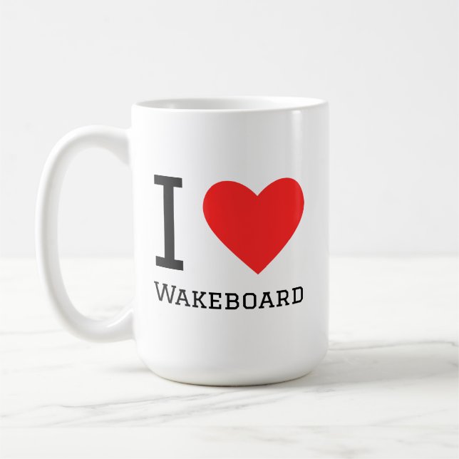 Mug J'adore le wakeboard (Gauche)
