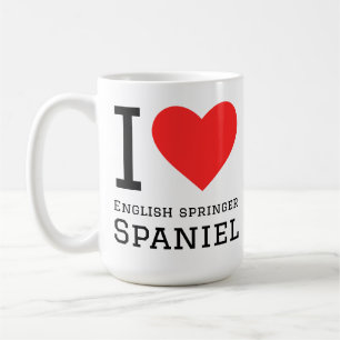 Mug J'adore l'épagneul springer anglais
