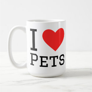 Mug J'adore les animaux de compagnie