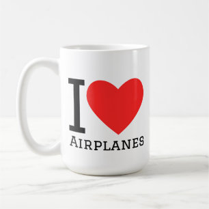 Mug J'adore les avions
