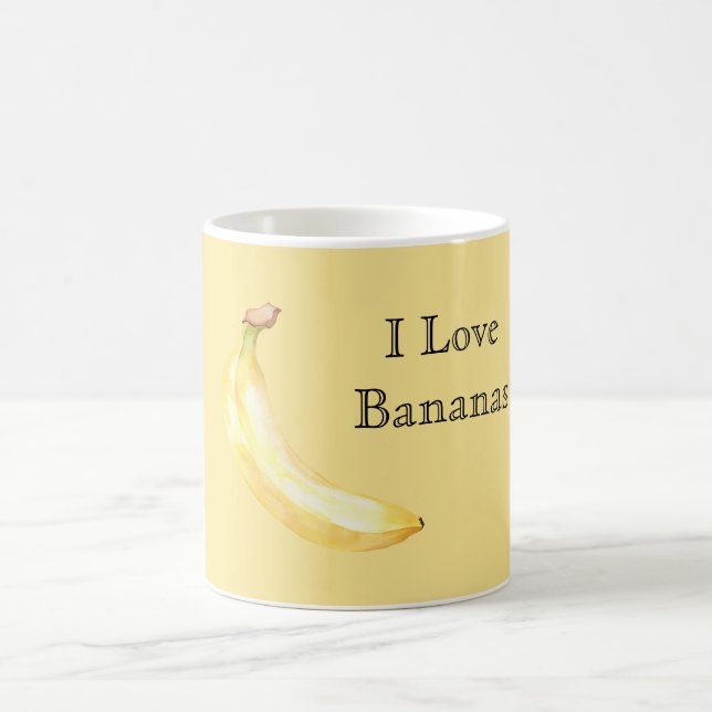 Mug J'adore les bananes (Centre)