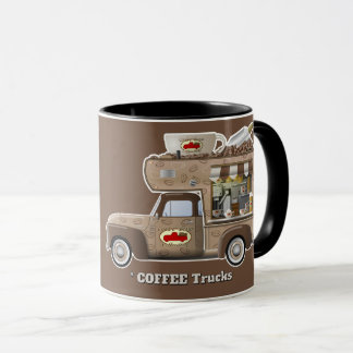 Mug J'adore les camions (camions à CAFE)