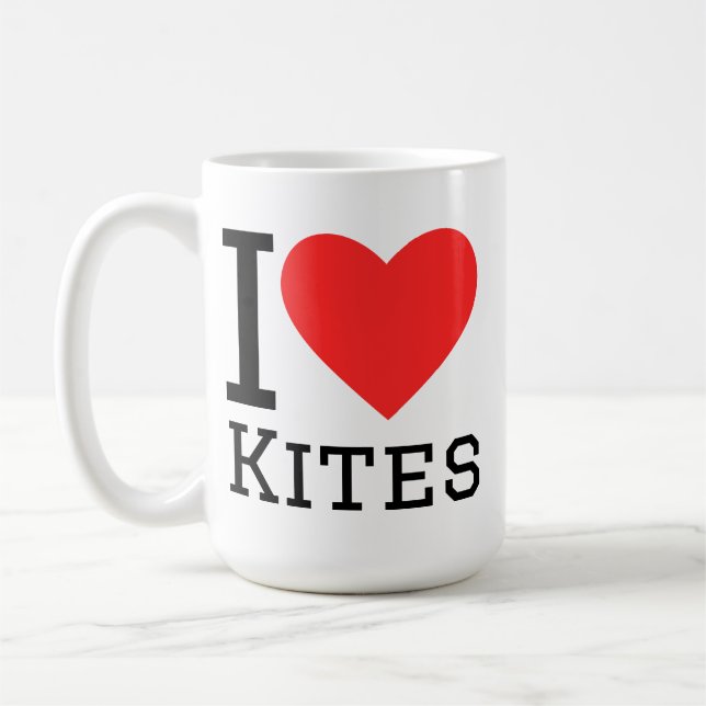 Mug J'adore les cerfs-volants (Gauche)