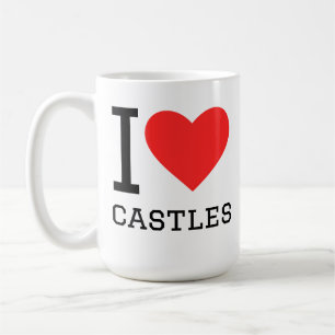 Mug J'adore les châteaux