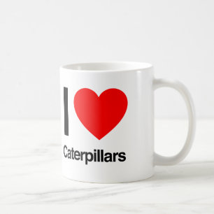 Mug j'adore les chenilles.