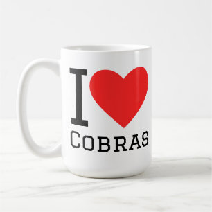 Mug J'adore les cobras