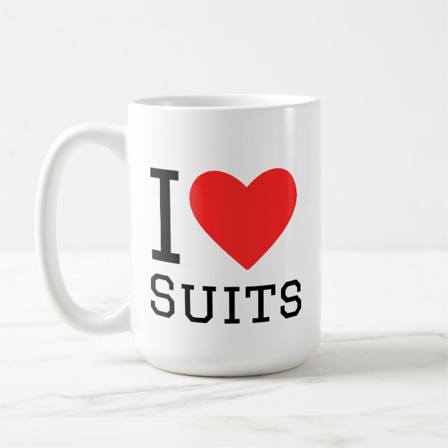 Mug J'adore les costumes  (Gauche)