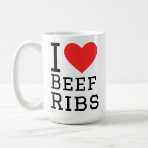 Mug J'adore les côtes de boeuf