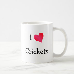Mug J'adore les crickets