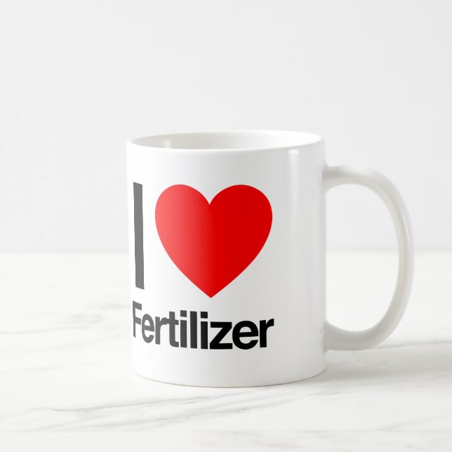 Mug j'adore les engrais (Droite)