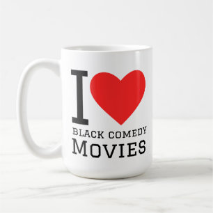 Mug J'adore les films de comédie noire