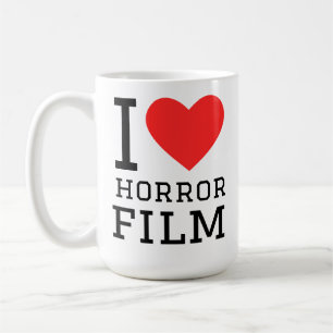 Mug J'adore les films d'horreur