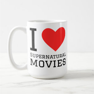 Mug J'adore les films surnaturels